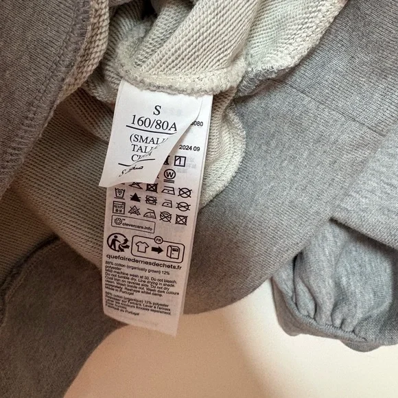 NWOT AllSaints Grey Artia Hoodie Size Small - Picture 12 of 15